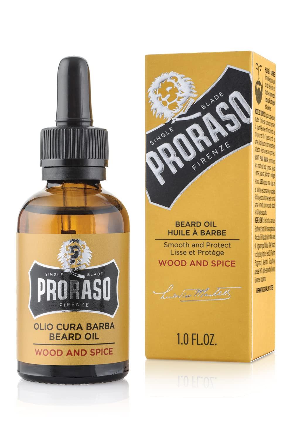 Proraso Proraso Beard Oil, Smooth and Protect, 1.0 fl oz (30 ml)
