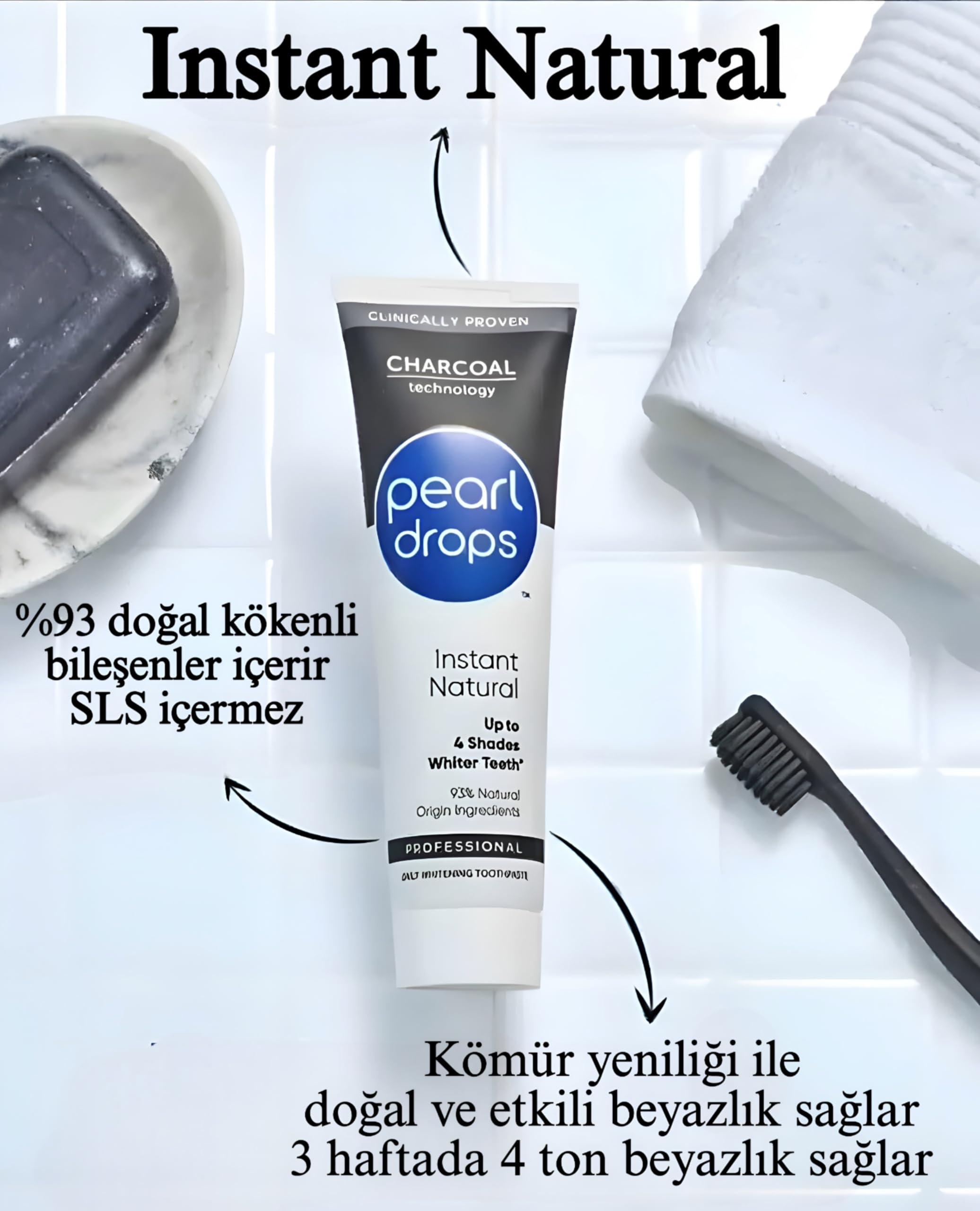 Pearl Drops Pearl Drops Instant Natural White Toothpaste