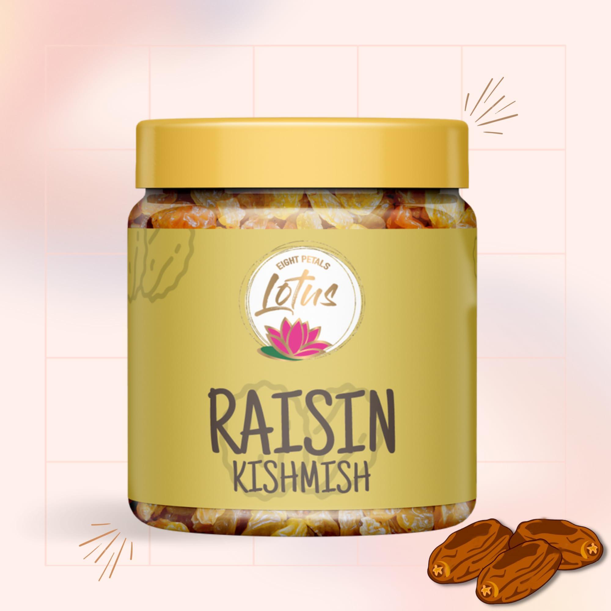 EIGHT PETALLED LOTUS Eight Petal Lotus Raisin & Pan Flavour Raisin (500g)