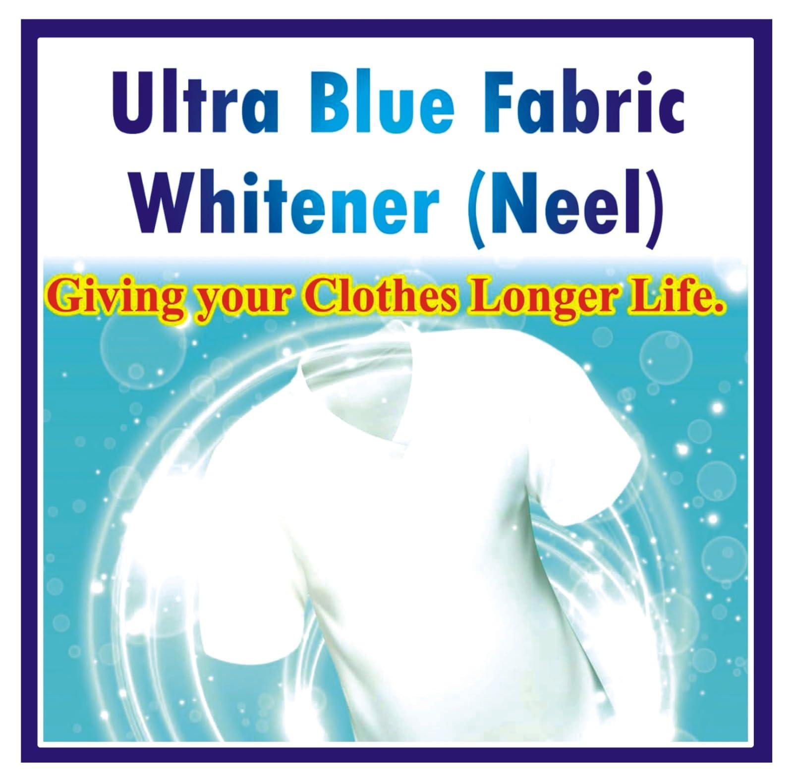 J Organics Jioo Organics Neel Powder Blue Natural Fabric Whitener for White and Colored Clothes | Effective, Safe, and Long-Lasting - 200g