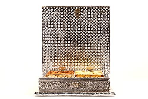 SHRI JAIN GROCERY SHRI Jain Grocery Dry Fruits Gift Box/Hamper Items (75 gm Each)(5) (Almond, Rasin, Cashew and Pista)