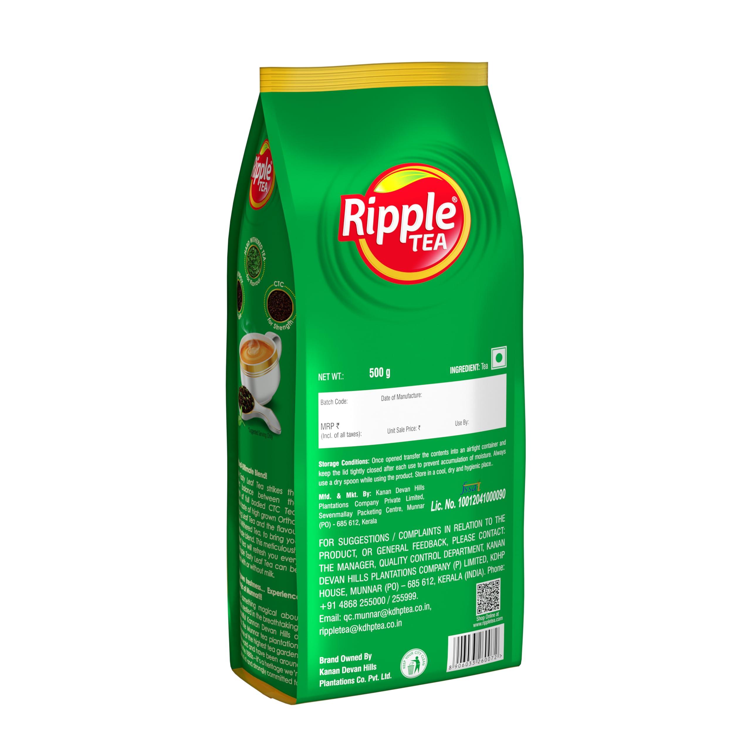 RIPPLE Ripple Tasty Leaf Tea - 500gm