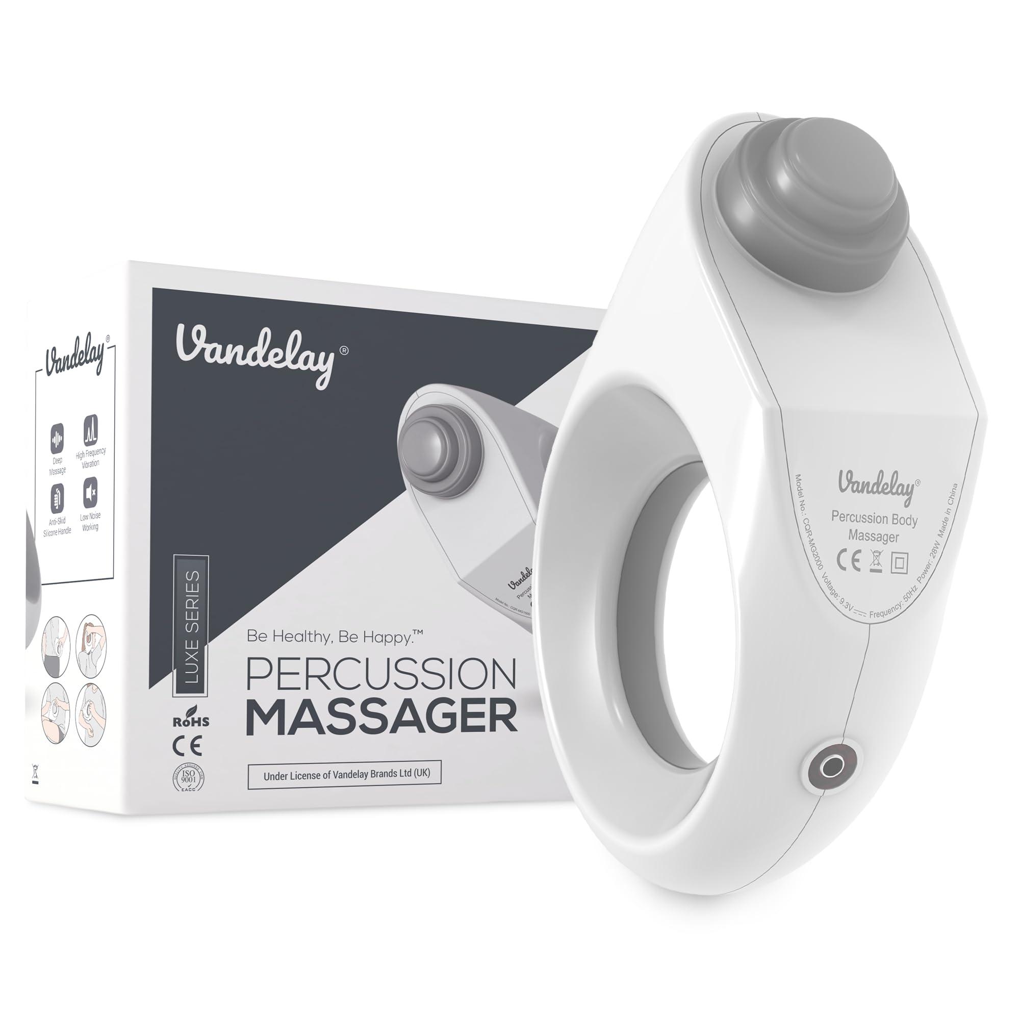 Vandelay Vandelay (UK) Deep Tissue Gun Massager - Electric Handheld Massager for Pain Relief (Wireless)