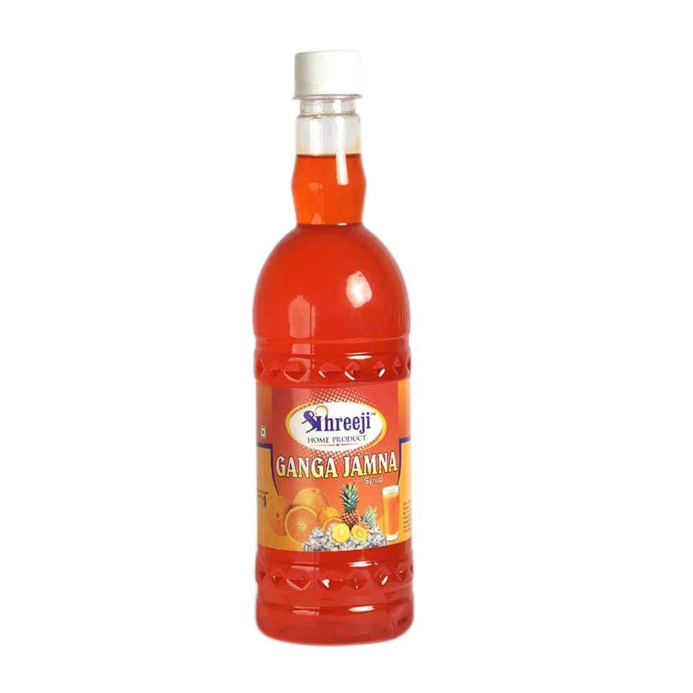 SHREEJI SHREEJI Ganga Gamna Syrup Mix with Water for Making Juice Pet Bottle, 750
