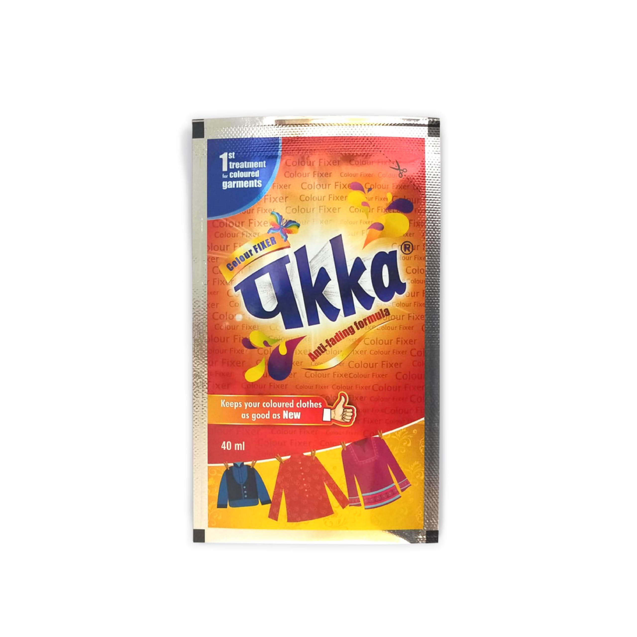 PAKKA PAKKA Cloth Color Fixer-Stops Colour Bleeding,Guard,Anti-Fade Formula Works On All Types Of Fabric With Solid Pattern To Prevent Fading&Cross Staining Of Other Clothes,Reduce Fading,Non-Formaldehyde