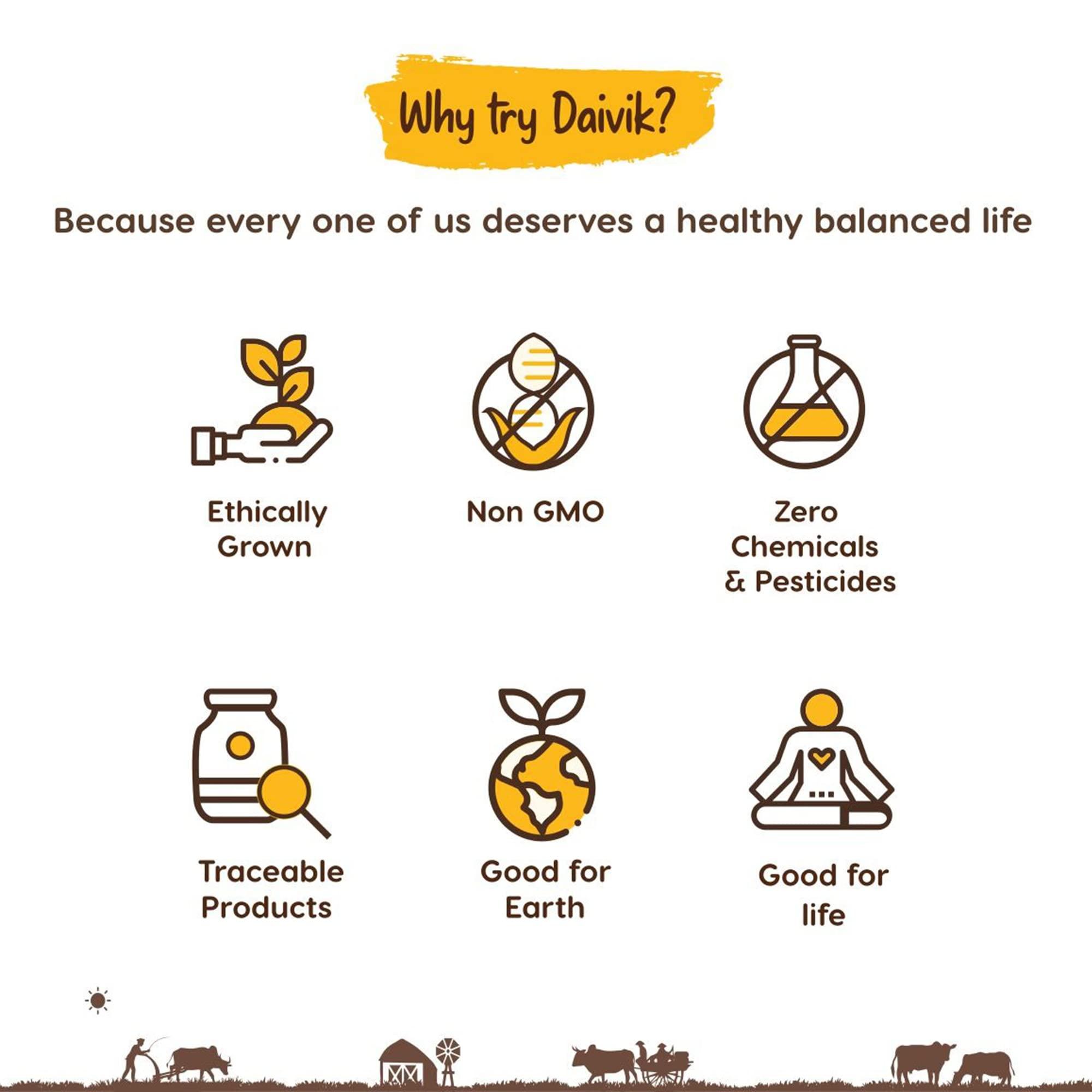 DAIVIK DAIVIK ORGANIC HIMALAYAN NON-IODIZED DARK PINK CRYSTAL ROCK SALT - 1KG