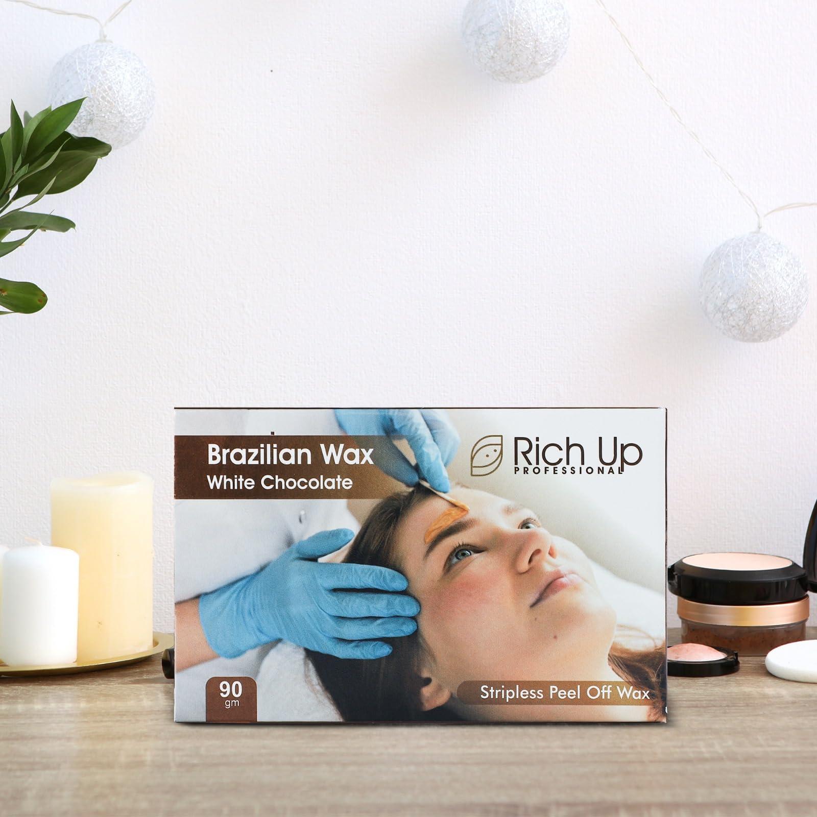 RICH UP PROFESSIONAL RICH UP 400gm Brazilian wax - White chocolate flavor
