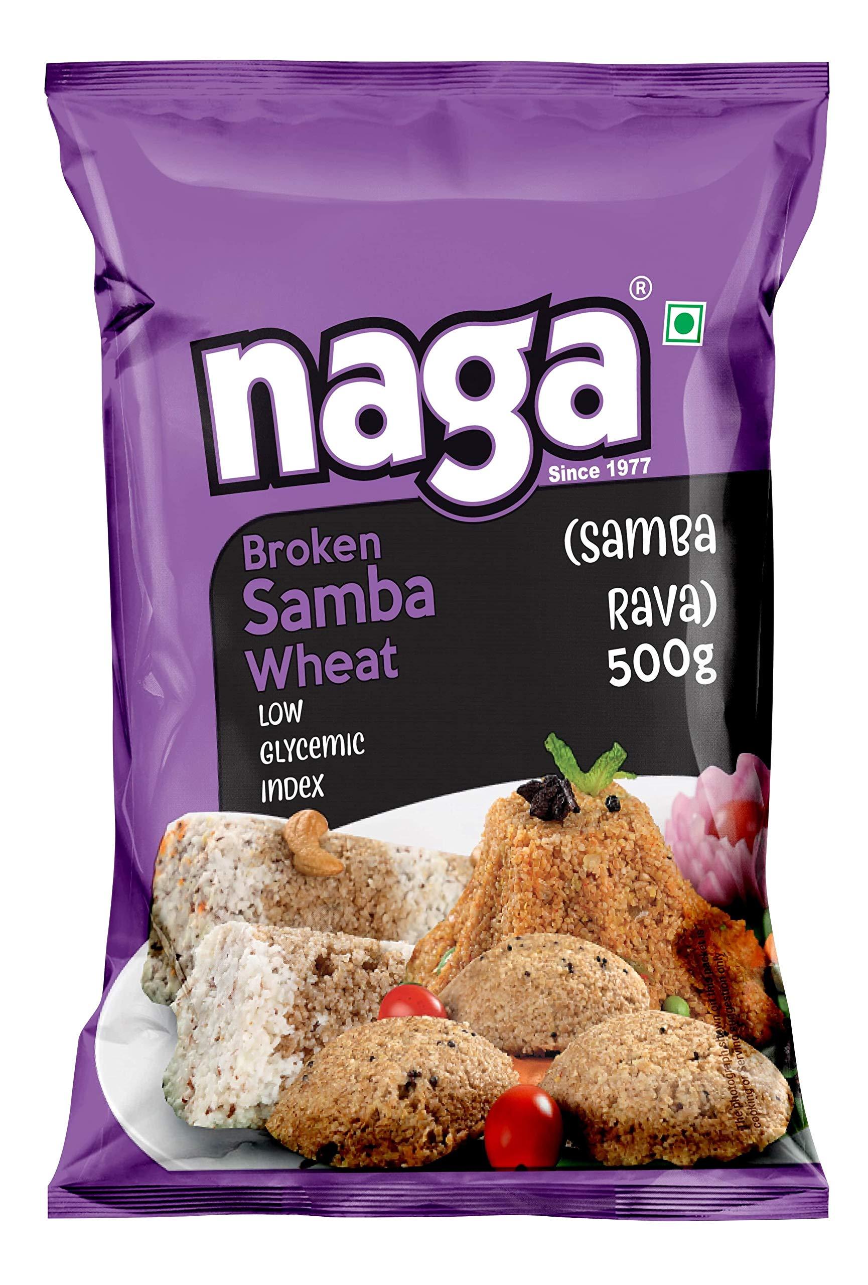 Naga Sooji Naga Sooji Samba Rava (Broken Wheat) Special 500 g
