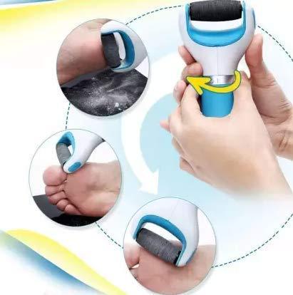 ANKH AKHAND Foot Scrubber for Dead Skin Pedicure Tools for Feet Foot Scrubber for Women Callus Remover for Feet Electronic Smooth and Soft Feet Pedicure Scrubber Cracked Heels Remover Foot Skin Remover