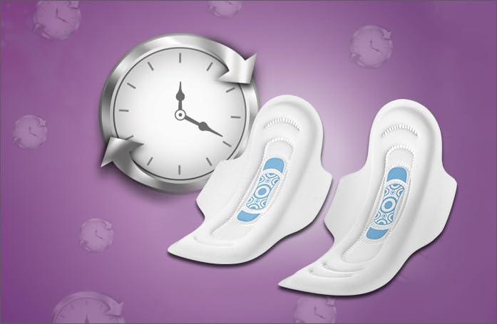 Generic Pro-ease XL14 Sanitary Pads with Extra 6 Night Pads - Day & Night Pads, 21 Count, X Large, Unscented, Cotton, Disposable, Heavy Absorbency