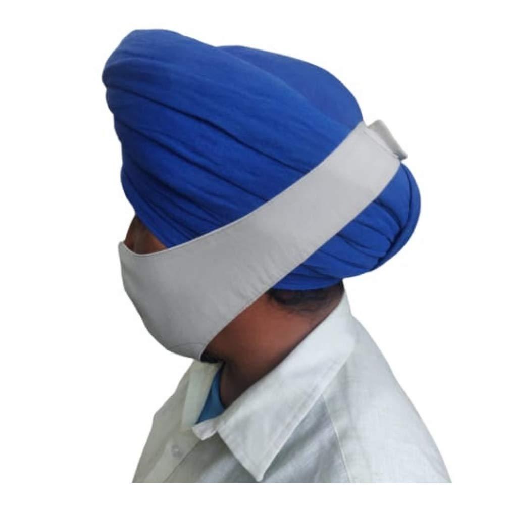 Shaila's Couture Reusable Fabric Face Mask (Black, Blue, Charcoal, Without Valve, Pack of 3) for Unisex