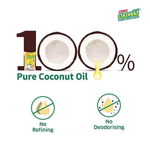 KLF Coconad KLF Coconad Coconut Oil 1 Liter Pouch ( Pack of 5 )