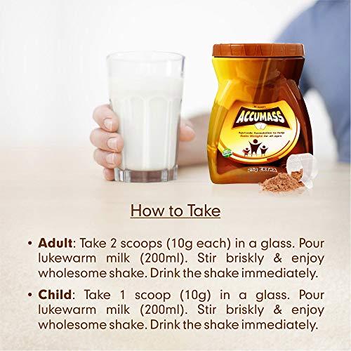 Accumass Accumass Weight Gainer Powder (Chocolate Flavour, 525 g) - Pack of 2