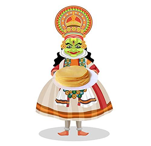 TREE OF EARTH TREE OF EARTH Organic Plain Indian Papad Kerala Pappadam Kerala Papadam Homemade Kerala Papad Appalam Kerala Papadam Pappadams (1 Kg - upto 200 N) Packed in Re-sealable ziplock Bag