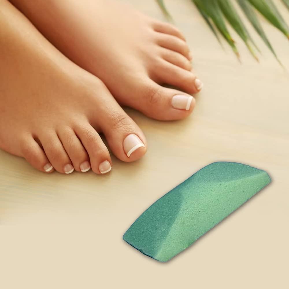 Tandem Tandem Sponge Foot File Buffer Pad Callus Remover for Feet, Heel Scrub Pedicure File Stone Exfoliator Tools for Dead Skin Removal (Assorted) (Pack Of 1)