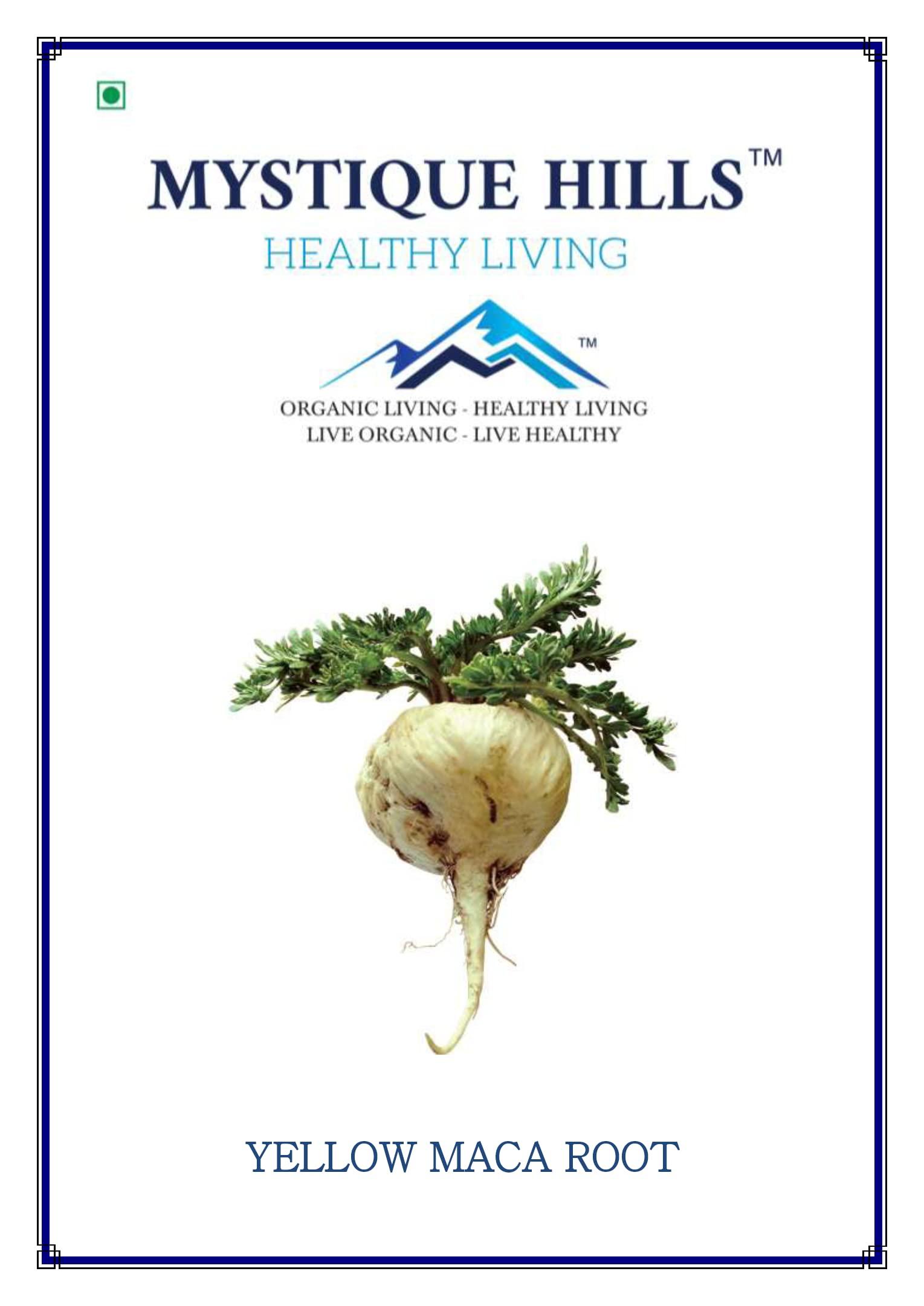 Mystique Mystique Whole Yellow Maca Root, 50 g