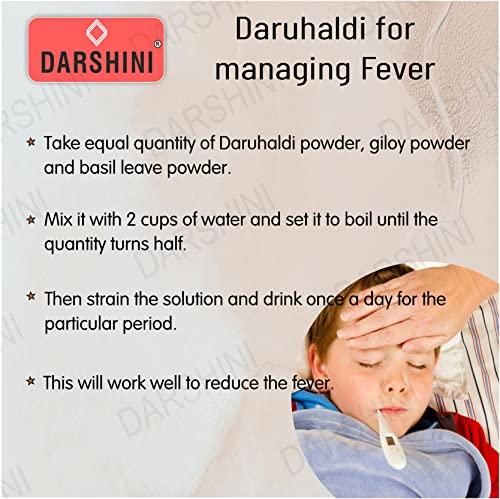 DARSHINI Darshini Daruhaldi | Mara Manjal | Berberis Aristata | Berberry Root Powder , 200g