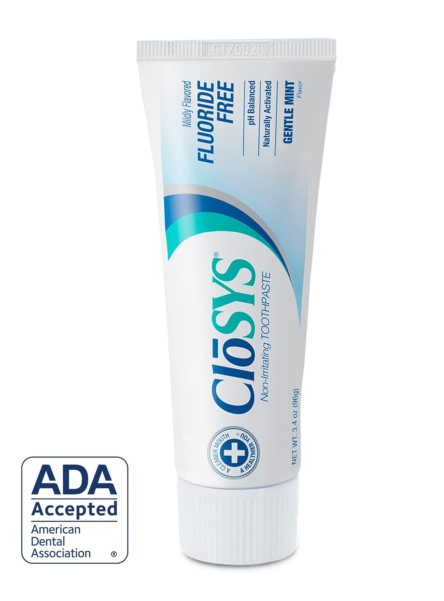 CloSYS CloSYS Fluoride Free Toothpaste, 3.4 Ounce