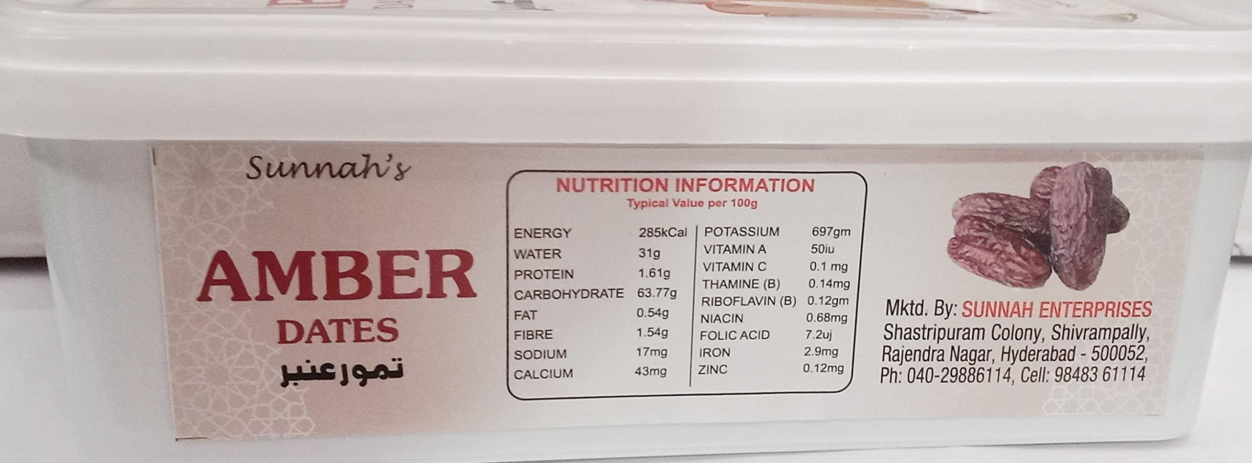 Sunnah's Arabian Amber Dates - 500g