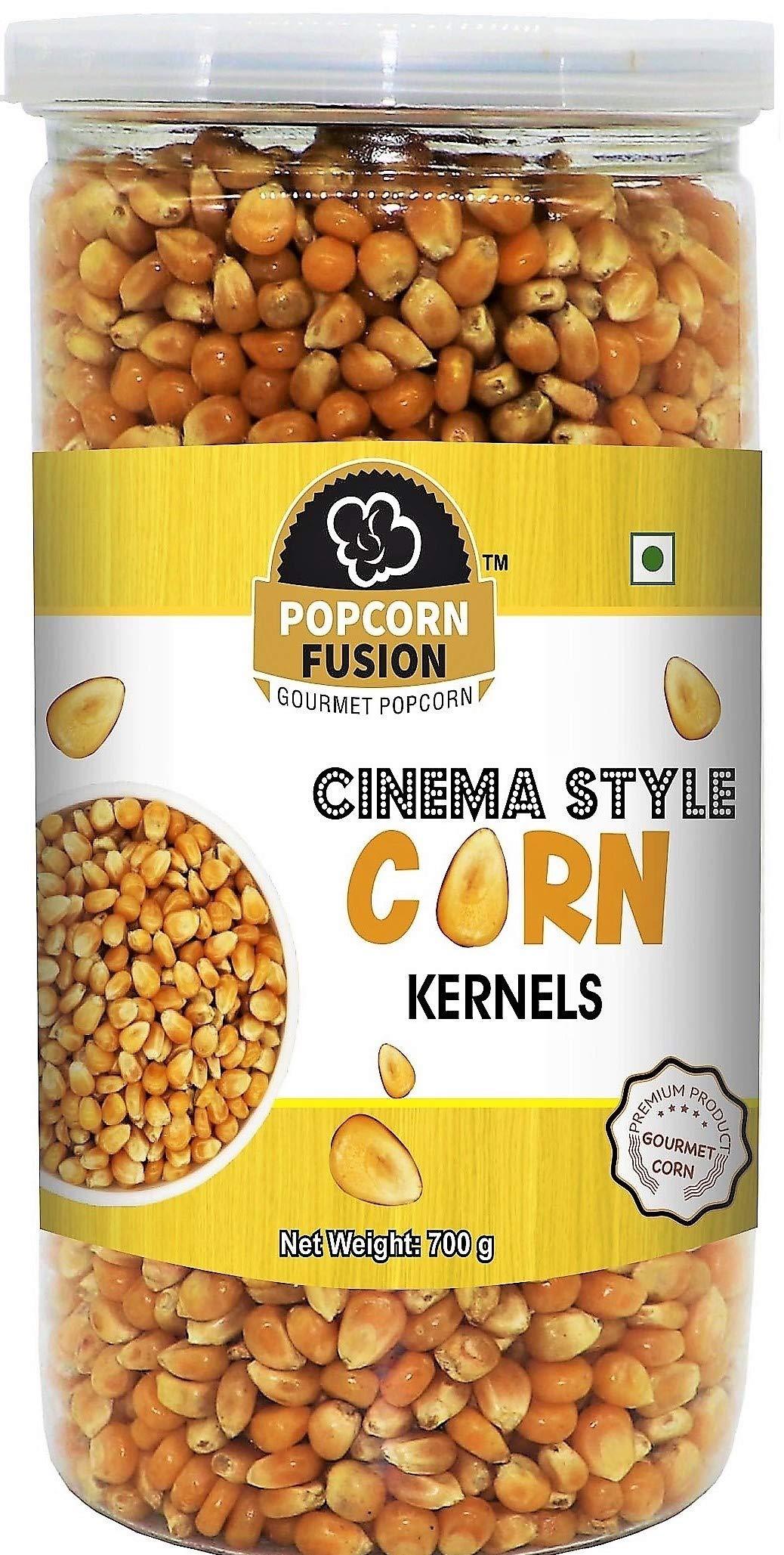 Popcorn Fusion Popcorn Fusion Corn Kernels for Popcorn with Nutty Double Chocolate Caramel Popcorn-Combo Pack (160g+700g)- 860g