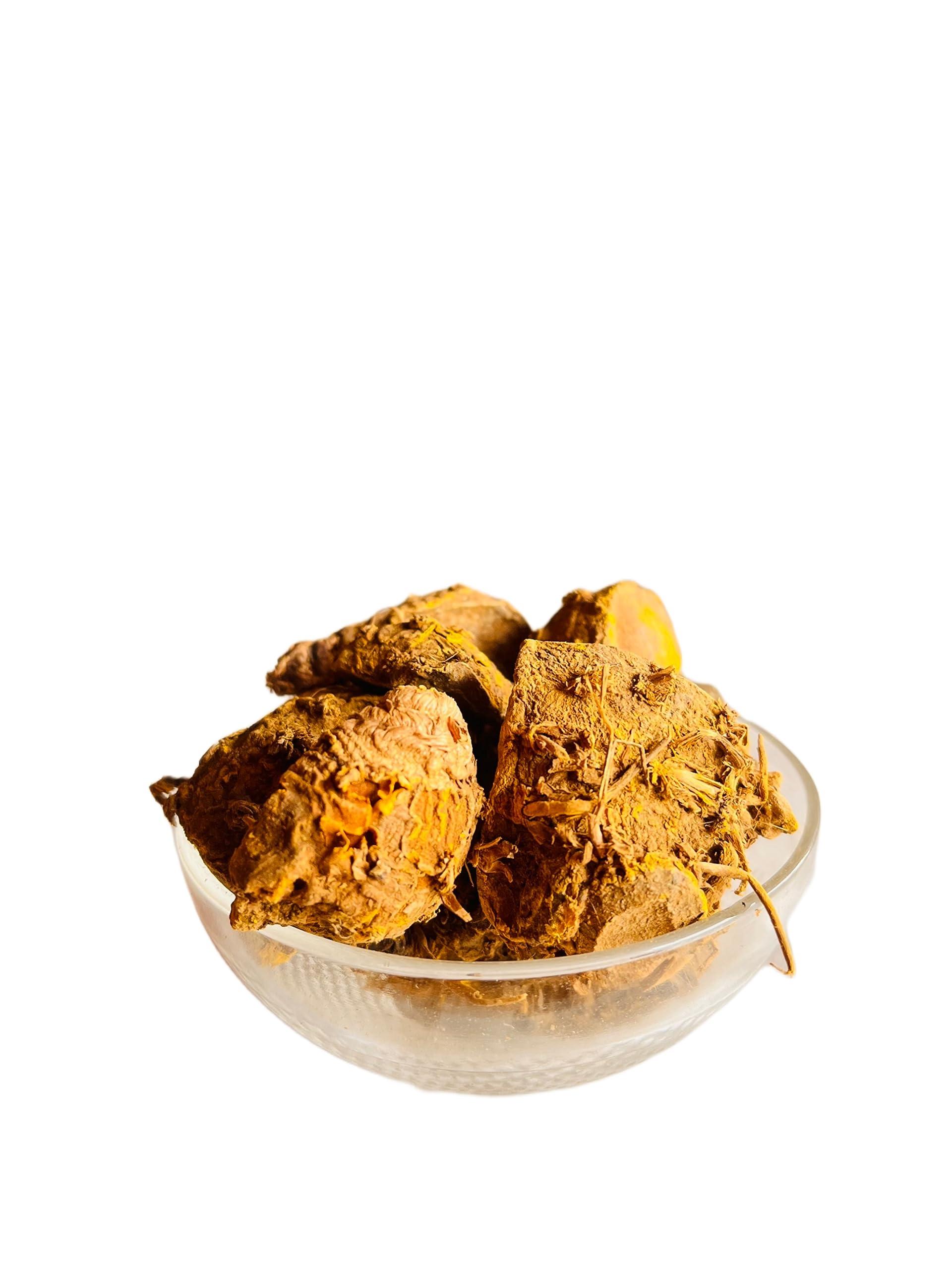 Ayushiv Ayushiv AMBA HALDI (Curcuma Amada) - DESI AMBA HALAD - WILD TURMERIC - DESI KASTURI HALDI - JUNGLI HALDI (100 GM)