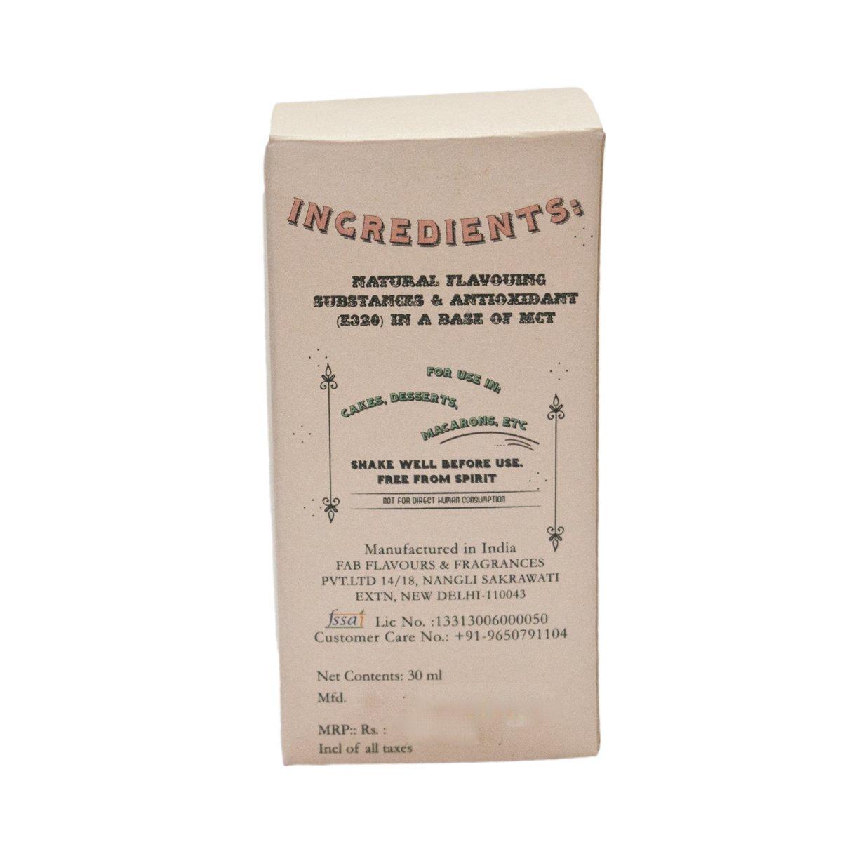 FAB Fab Oil Soluble Vanilla Natural Flavors ,30ml