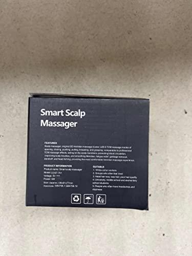 fomey Fomey Electric Scalp Massager, 3 Modes Head Massager Scalp Hair Growth Portable Waterproof Pet Massager for Dogs and Cats with 4 Massage Heads Deep Clean and Stress Relax, Gifts for Men Dad