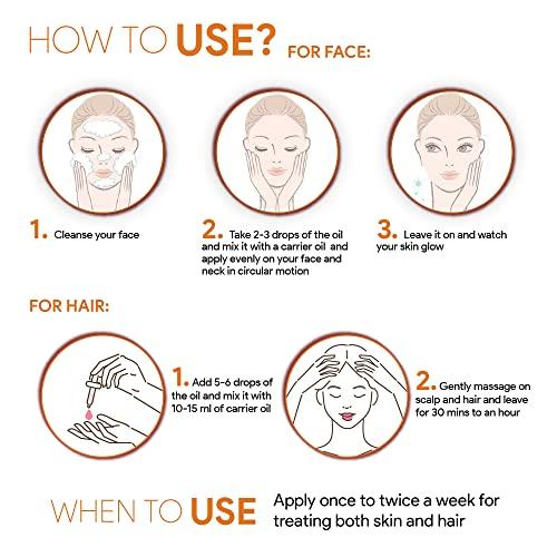 Good Vibes Good Vibes Orange 100% Pure Essential Oil, 10 ml | Skin Brightening, Anti-Acne, Hair Growth | For Skin & Hair | 100% Natural, No GMO, No Synthetics, No Animal Testing