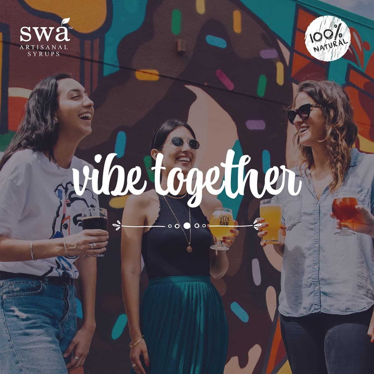 Swa Artisanal Syrups Swa Artisanal Syrups - Festive Gift Pack, Specially Curated for Corporate Gifts / Diwali / Christmas / New Year / Festivals / Celebrations, 100% Natural & Handcrafted in India