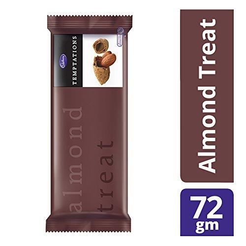 Cadbury Cadbury Temptations Chocolate Bar, Almond Treat, 72g