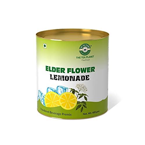 The Tea Planet The Tea Planet Elder flower Lemonade Premix to be added with Water/Soda/Ice Cubes - 800 gm