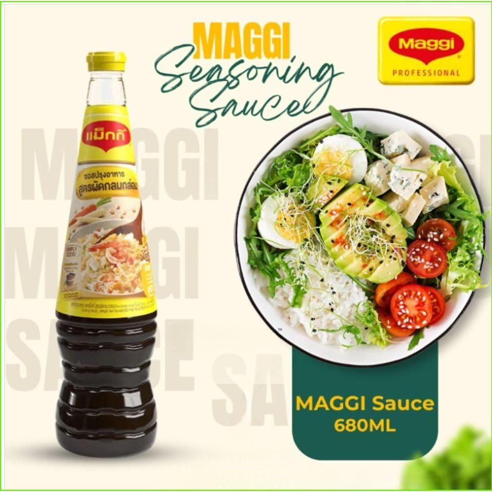 Maggi MAGGI Cooking Sauce, Thai Seasoning Soy Sauce Bottle - 680gram