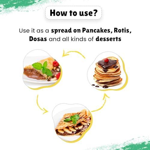 Little Joys Little Joys Chocolate Spread for Kids | Sweetened with Jaggery | With Rich Hazelnut, Cocoa, Ragi & Bajra | No Refined Sugar, No Palm Oil, No Preservatives | 300g