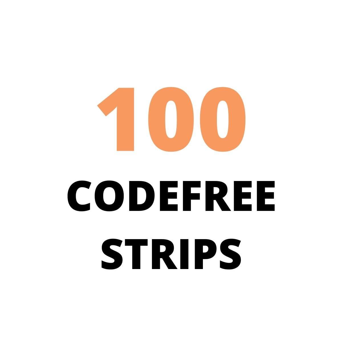 SD Codefree SD Codefree Blood Glucose Test Strips (Pack of 100) - Glucometer Strips