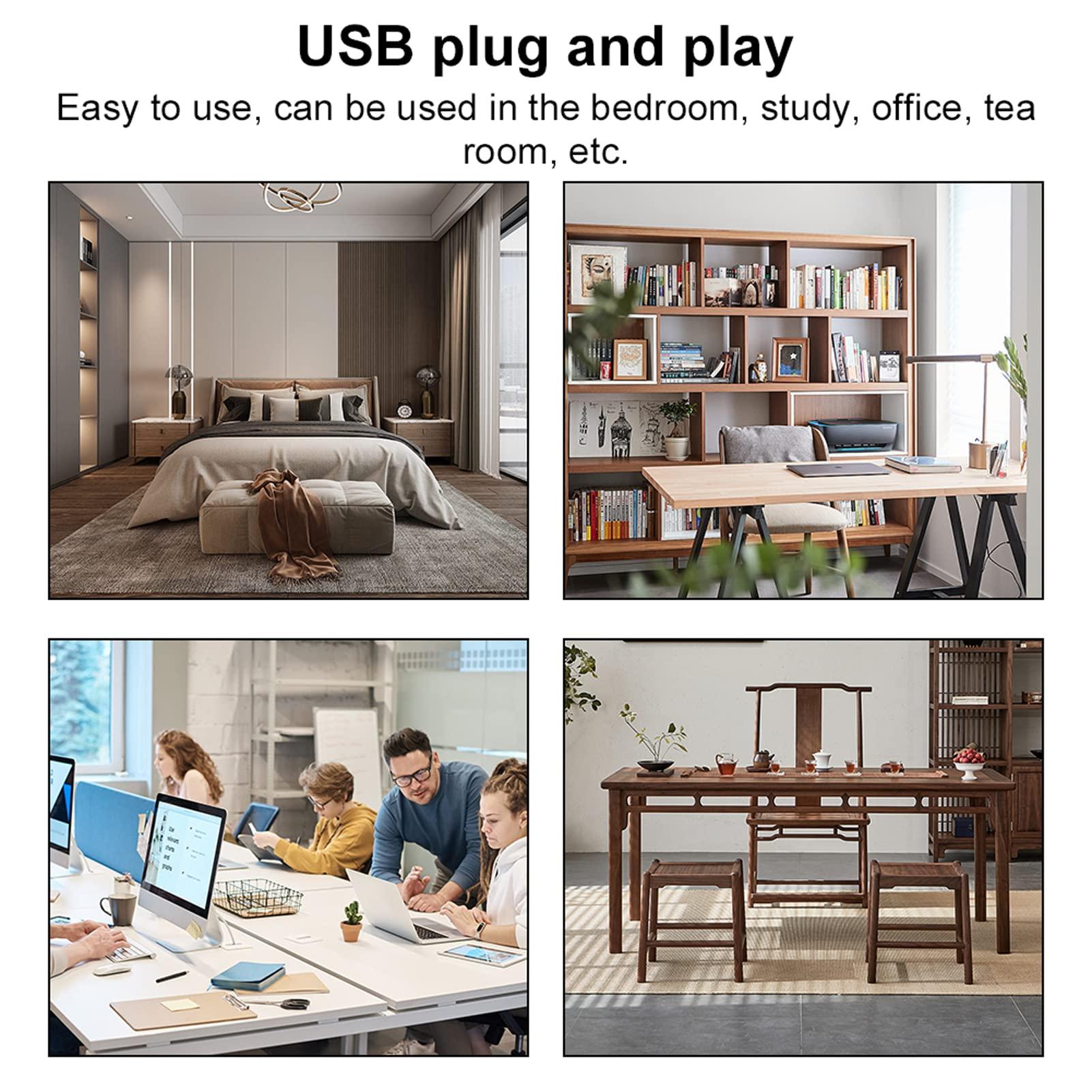 GAOBI Schumann Wave 7.z Ultra-Low Frequency Pulse Schumann Resonance USB Powered Resonator for Relax Sleep