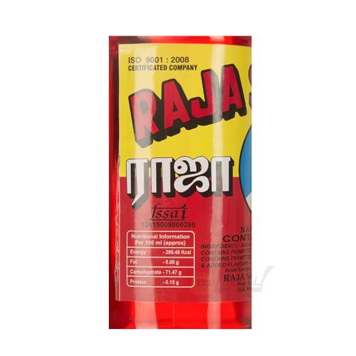 MULTYBASKET Raja Sarbet Red Nannari Sharbath | Syrup, 700 ml x (Pack of 2) | Nagercoil Special Nannari Sharbat Syrup | Nannari Sharbat Fresh | Nannari Sarbath Bottle | Nannari Sharbath Kanyakumari & Nagercoil (Pack of 2)