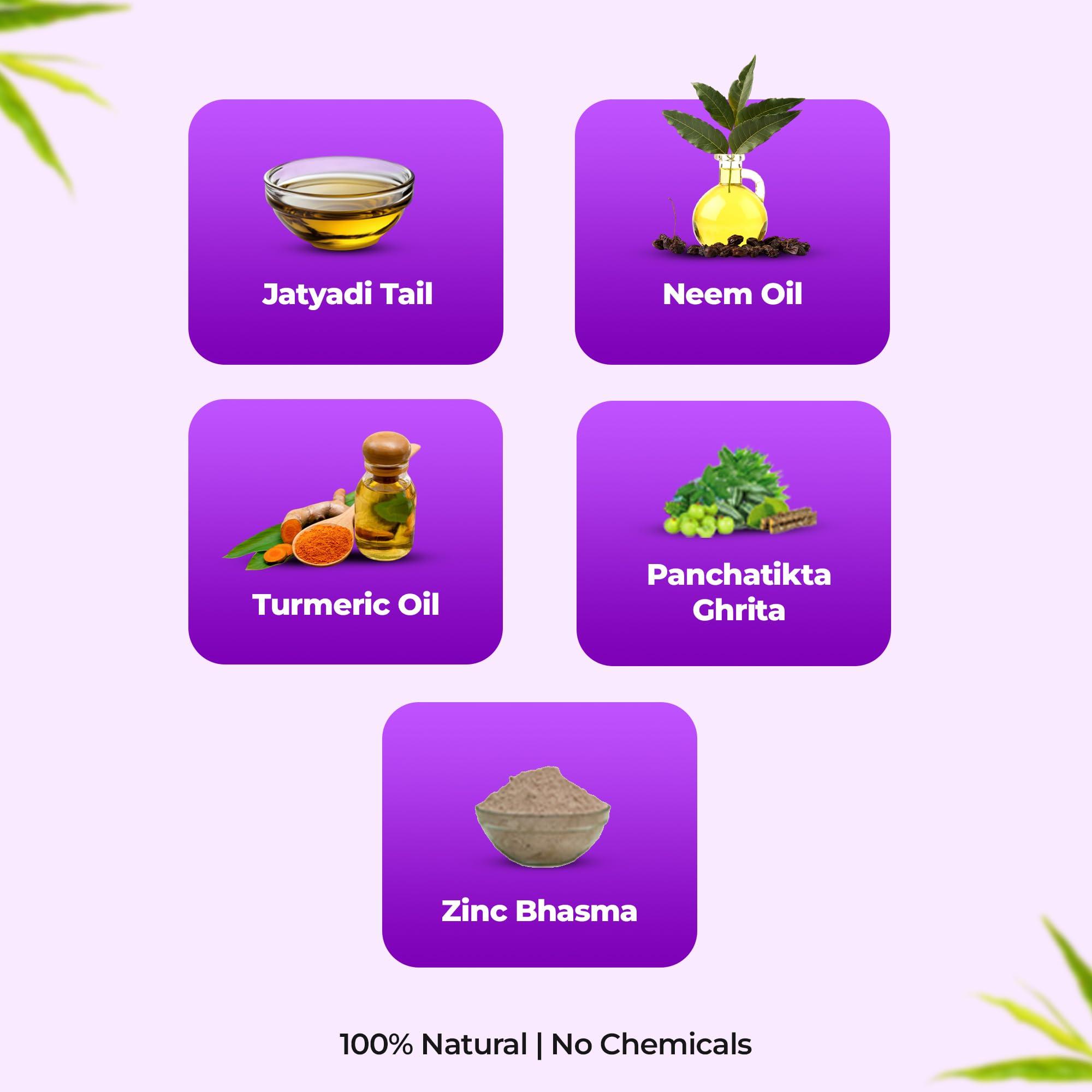 Panchved Panchved PilesEase Cream, Piles Treatment, Ayurvedic Cream For Piles Pain Relief Healing and Many More, Paraben And Cruelty Free 30g