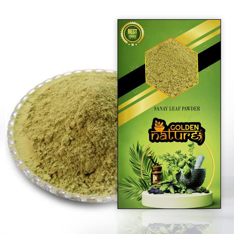 GOLDEN NATURE Golden Nature Senna Leaf | Cassia Angustifolia| Sonamukhi Patta Powder | Sanay Patti Powder 600gm