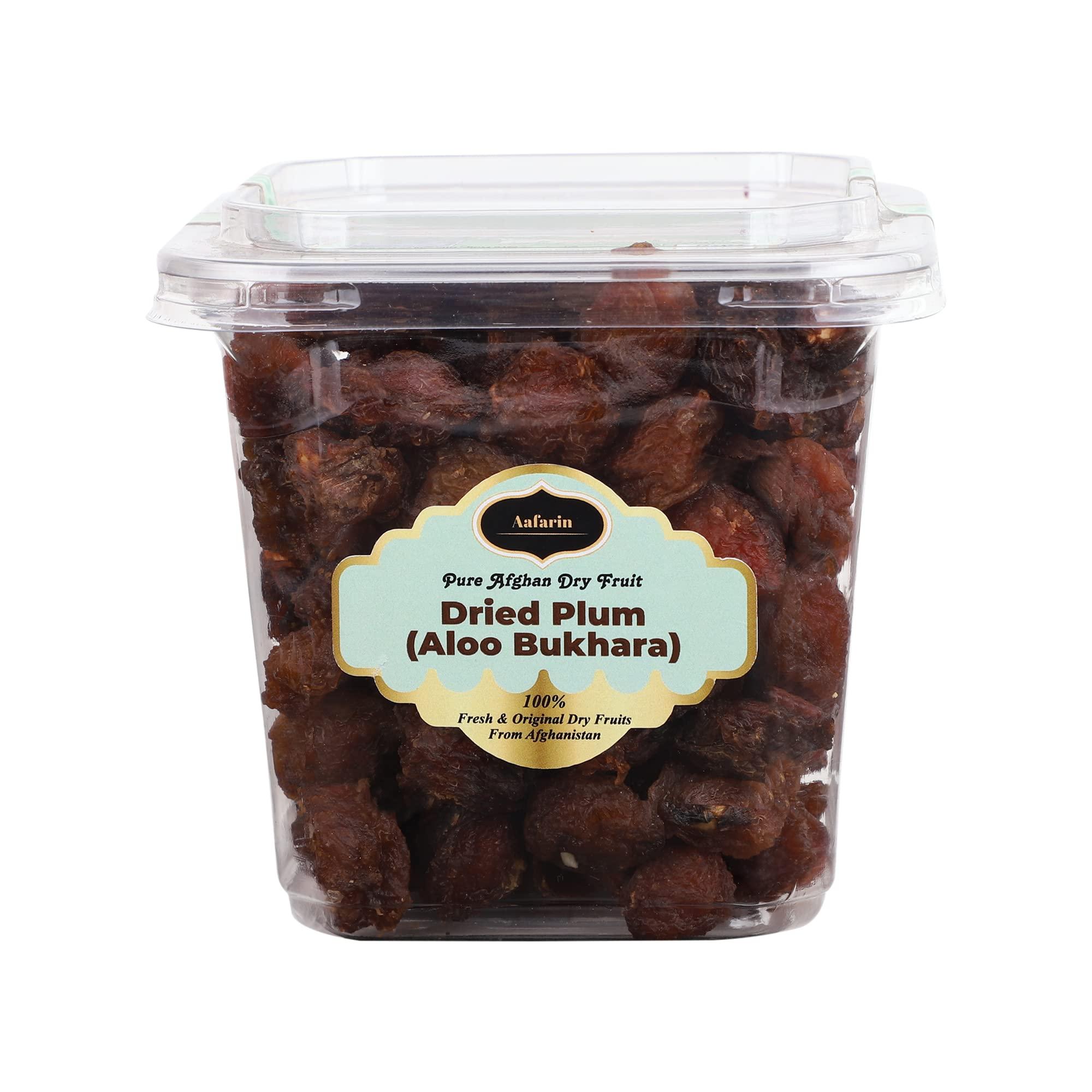 AAFARIN AAFARIN PREMIUM AFGHAN ALOO BUKHARA | DRIED PLUMS | ALU BUKHARA (500 GRM)