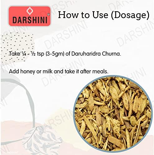 DARSHINI Darshini Daruhaldi | Mara Manjal | Berberis Aristata | Berberry Root Powder , 200g