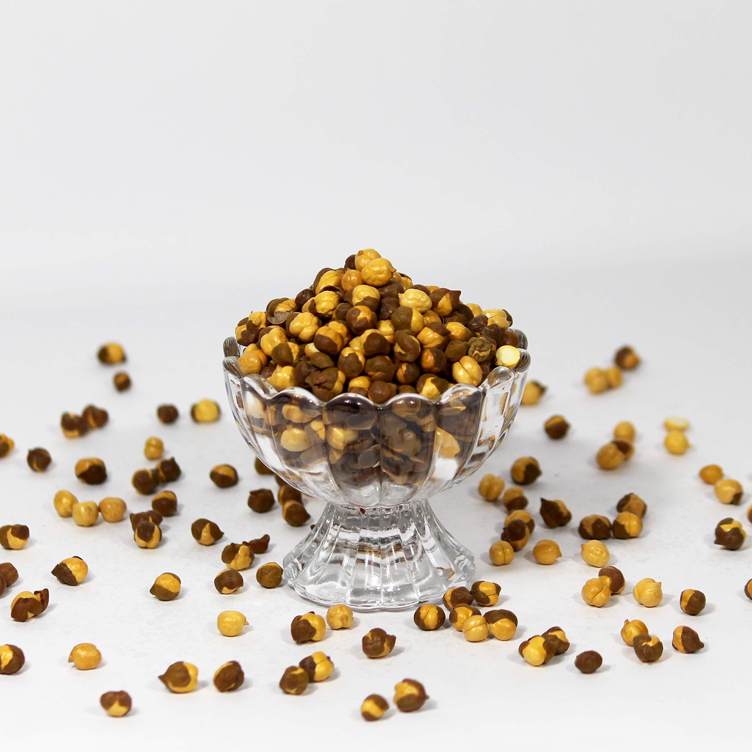 Swiss Naturals Swiss Naturals Whole Roasted Chana With Skin/Bengal Gram/Bhuna Chana (Unsalted), 400g