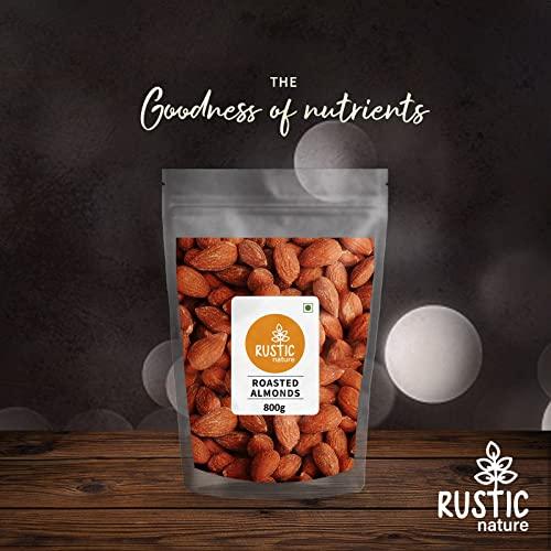 Rustic Nature Rustic Nature Salted & Roasted Californian Almonds (800g)