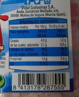 MOHIT-INTERNATIONAL Vidal Dulci Pica Multicolor - 100g - Pack of 3 - Imported Candy