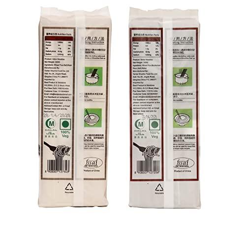 UMAI UMAI Soba Noodles 300g and Udon Noodles 300g Combo Pack