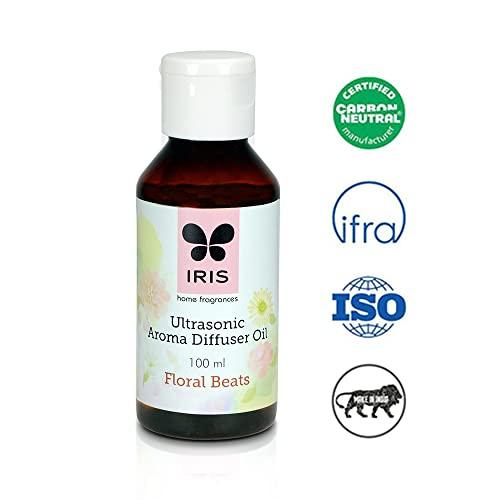 IRIS Iris New Celeste Floral Beats Ultrasonic Diffuser 100ml Oil(IAUD0274FT)