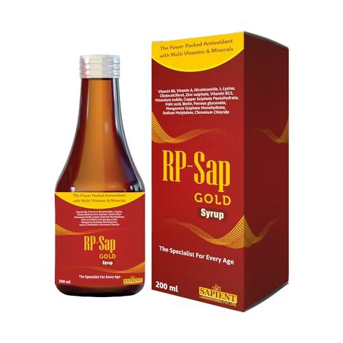 RP-SAP RP-SAP GOLD SYRUP WITH VITAMIN A, MANGO FLAVOUR