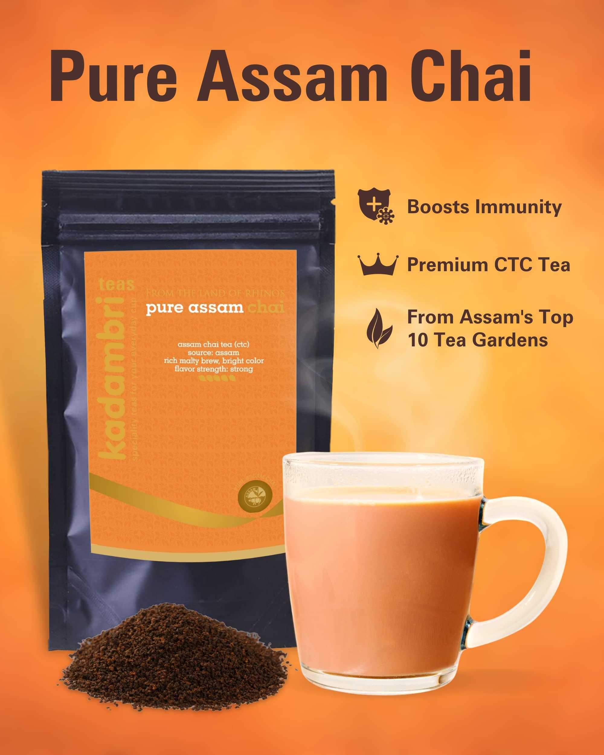 Kadambri Teas Kadambri Teas Rakhi Gift Hamper for Brother, Bhabhi and 1 Kid || Luxury Rakshabandhan Gift Set || Gift Box Contains: 1 Premium Darjeeling Tea (50 gm), 1 Pure Assam Chai (100gm), 3 Rakhis, Roli Chawal in Floral Linen Jute Bag (1 Kids & 2 Adults Rakhis