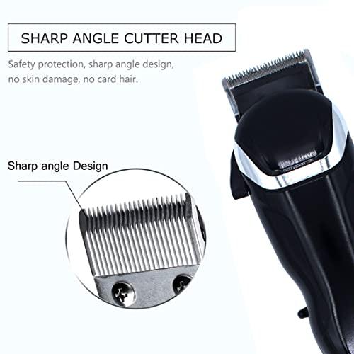 Generic Corded Electric Waterproof Professional Barbar approved Hair Clipper Beard Mustache Trimmer Powerful 9W Shaver Cutter Cleaner Electric Razor for Men Multicolor (6 Month Warranty) 737