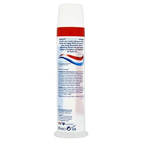 Aquafresh fresh Family Protection Fresh and Minty Toothpaste Pump (100ml)