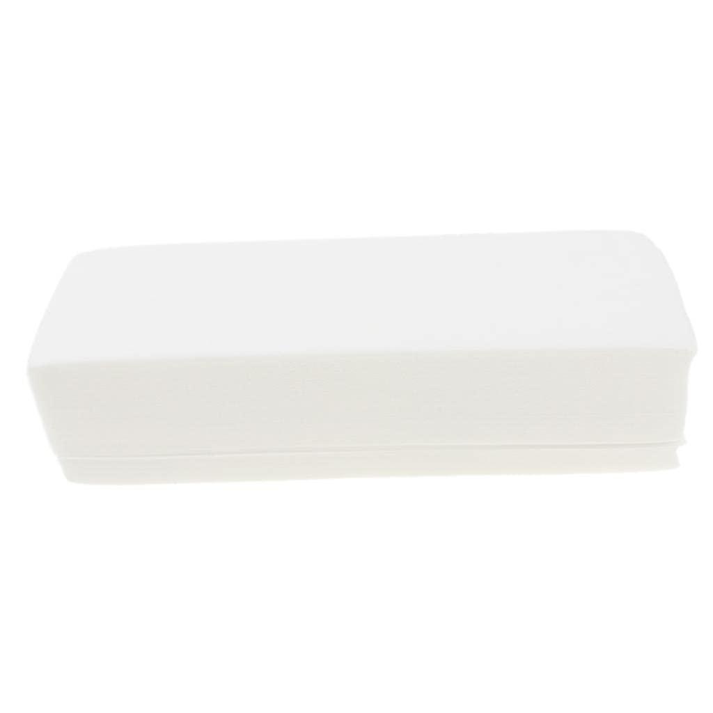 EXPORA EXPORA 100 Pcs Non woven Depilatory Paper Waxing Strips for Legs Hair Removal Wax